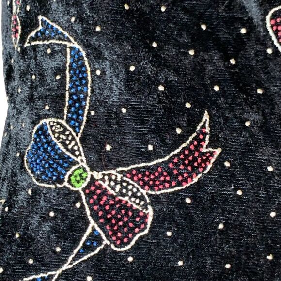 Vintage Rayna Morgan long sleeve bow print button down top - Picture 4 of 9